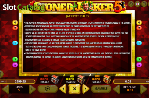 Скрин8. Stoned Joker 5 слот