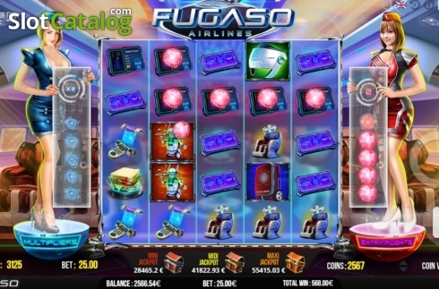 Скрин8. Fugaso Airlines слот