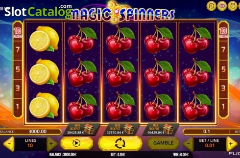 Скрин2. Magic Spinners слот