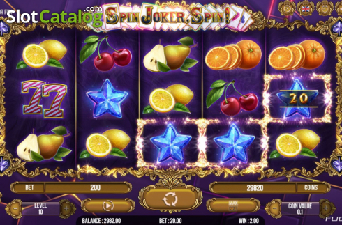 Скрин3. Spin Joker, Spin слот