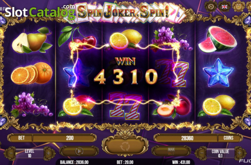 Скрин9. Spin Joker, Spin слот