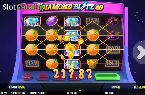 Скрин4. Diamond Blitz 40 слот