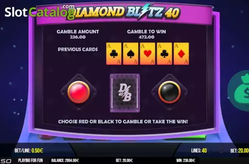 Скрин5. Diamond Blitz 40 слот