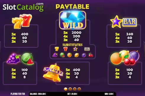 Скрин7. Diamond Blitz 40 слот