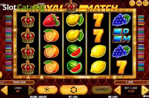 Скрин2. Royal Match слот