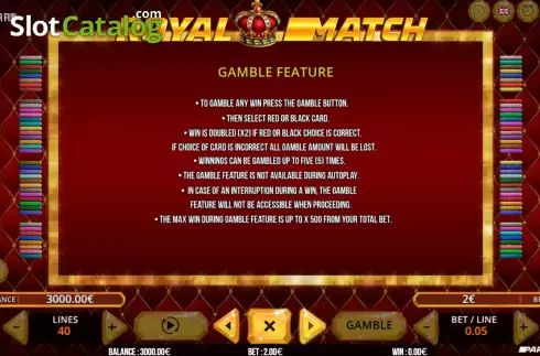 Скрин8. Royal Match слот