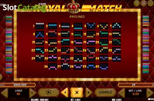 Скрин9. Royal Match слот
