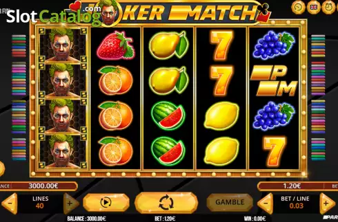 Скрин2. Joker Match слот