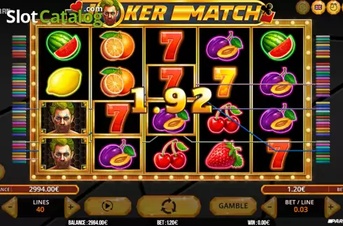 Скрин4. Joker Match слот