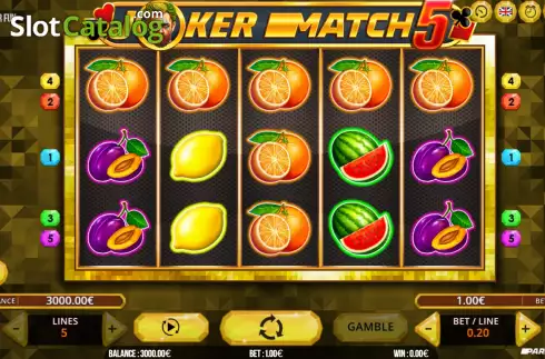 Скрин2. Joker Match 5 слот