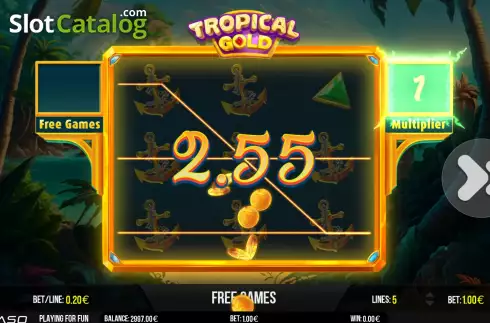 Скрин4. Tropical Gold слот