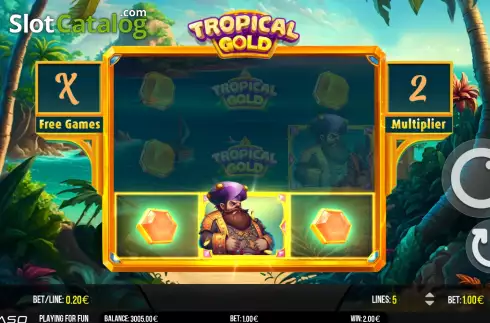 Скрин5. Tropical Gold слот