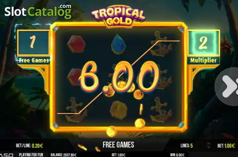 Скрин8. Tropical Gold слот