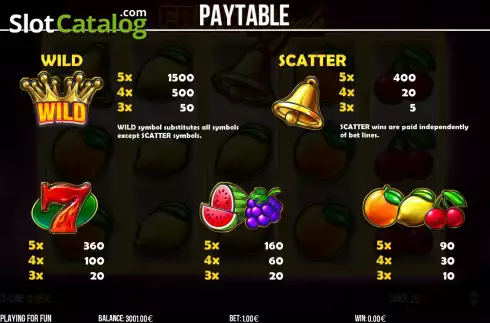 Скрин5. Fruits Royale слот