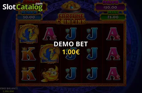 Скрин2. Fortune Coin Link слот