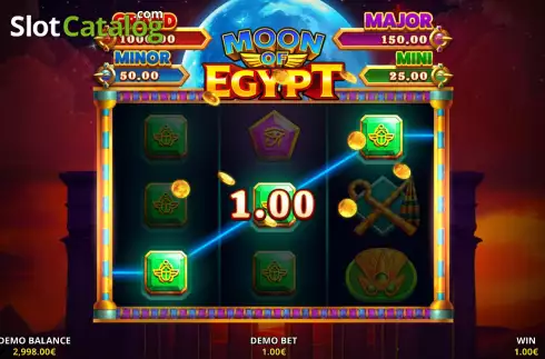 Скрин3. Moon Of Egypt слот