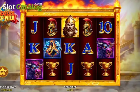 Скрин2. Hercules Power Wild слот