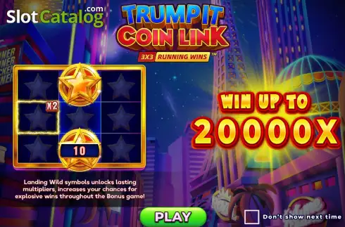 Скрин2. Trump It Coin Link слот