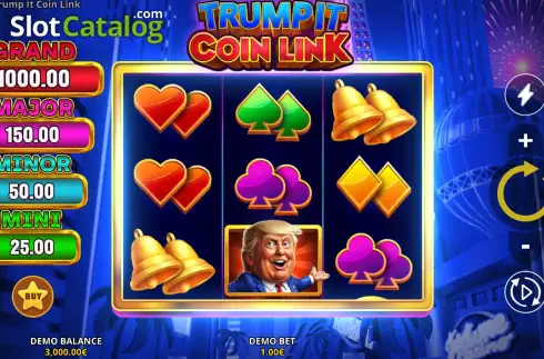 Скрин3. Trump It Coin Link слот