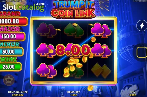 Скрин4. Trump It Coin Link слот