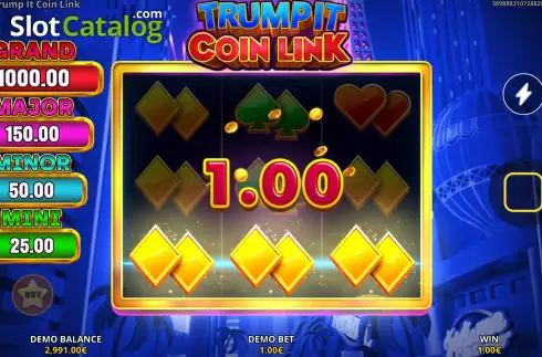 Скрин5. Trump It Coin Link слот