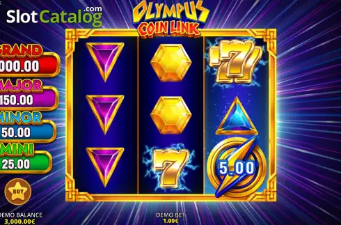 Скрин2. Olympus Coin Link слот