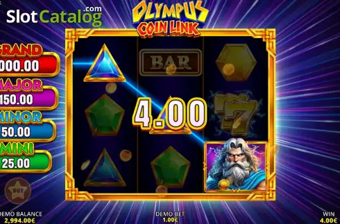 Скрин3. Olympus Coin Link слот