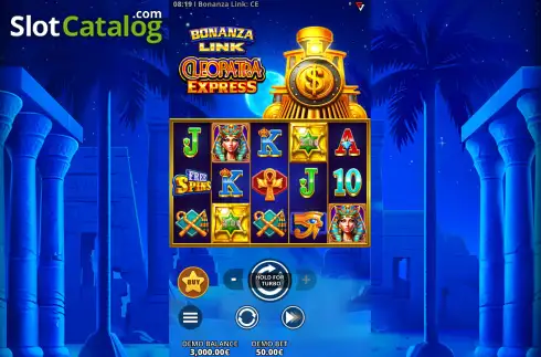 Скрин2. Bonanza Link: Cleopatra Express слот