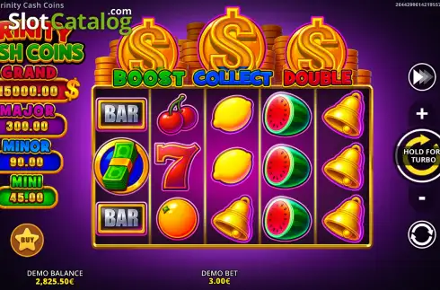 Скрин2. Trinity Cash Coins слот