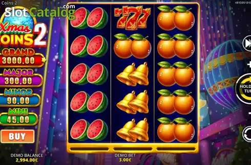 Скрин2. XMAS Coins 2 ULTIMATE RUNNING WINS слот