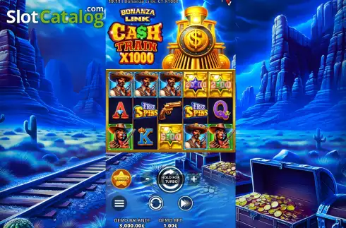 Скрин2. Bonanza Link: Cash Train X1000 слот