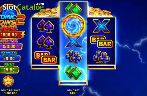Скрин2. Atomic Coins 2 слот