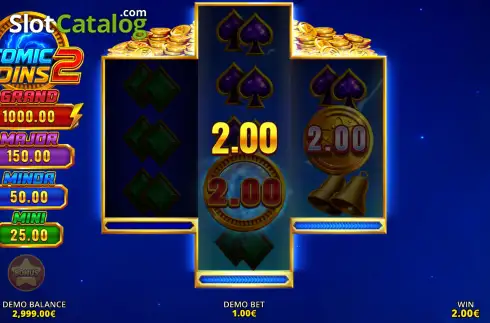 Скрин3. Atomic Coins 2 слот
