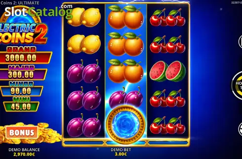 Скрин2. Electric Coins 2: Ultimate слот