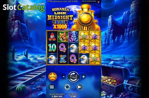 Скрин2. Bonanza Link: Midnight Train x1000 слот