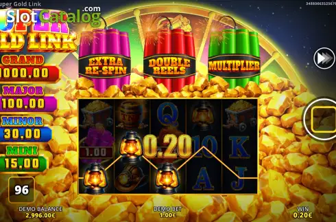 Скрин3. Super Gold Link: Running Wins слот