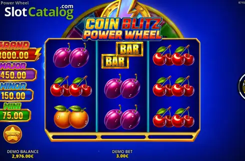 Скрин2. Coin Blitz: Power Wheel слот