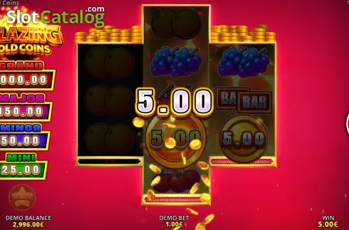 Скрин3. Blazing Gold Coins слот