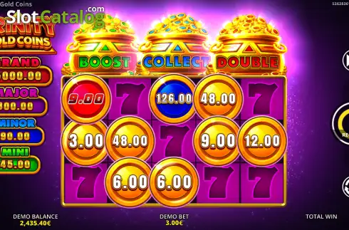 Скрин3. Trinity Gold Coins слот