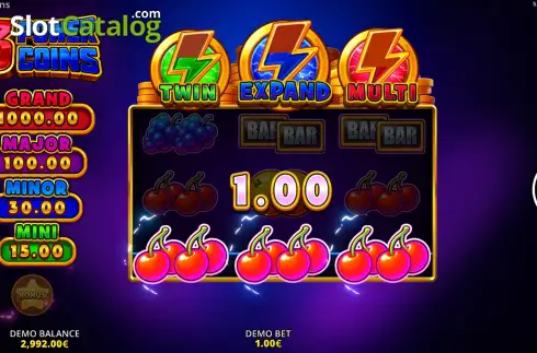 Скрин3. 3 Power Coins: Running Wins слот