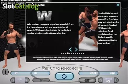 Скрин9. Knockout: The Last Fight слот
