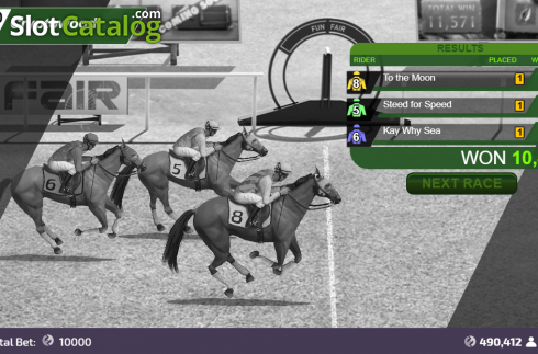 Скрин3. Raceday Horses слот