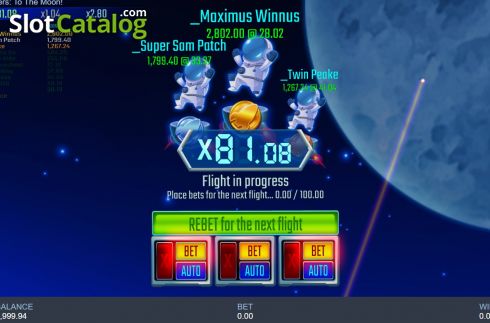 Скрин6. AstroBoomers: To The Moon! слот
