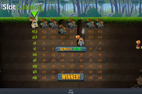 Скрин6. Dig It (FunFair) слот