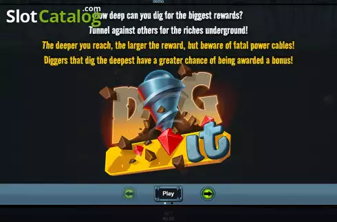 Скрин8. Dig It (FunFair) слот