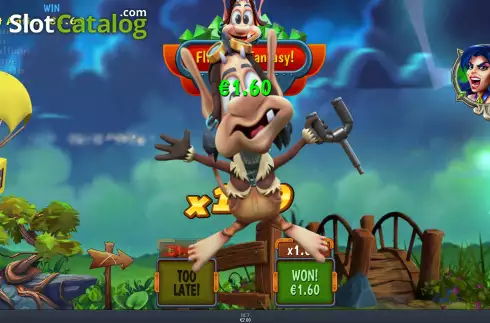 Скрин6. Hugo Up and Away (FunFair) слот