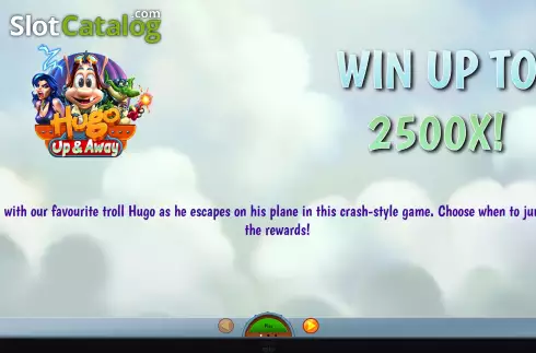 Скрин8. Hugo Up and Away (FunFair) слот