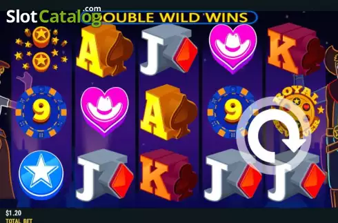 Скрин2. Double Wild Wins слот