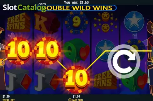 Скрин3. Double Wild Wins слот