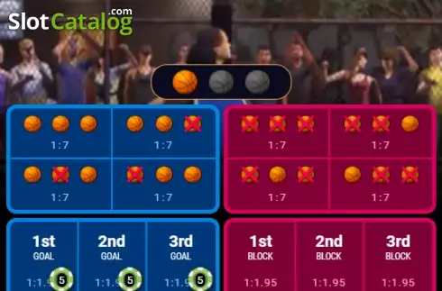 Скрин4. Basketball Strike слот
